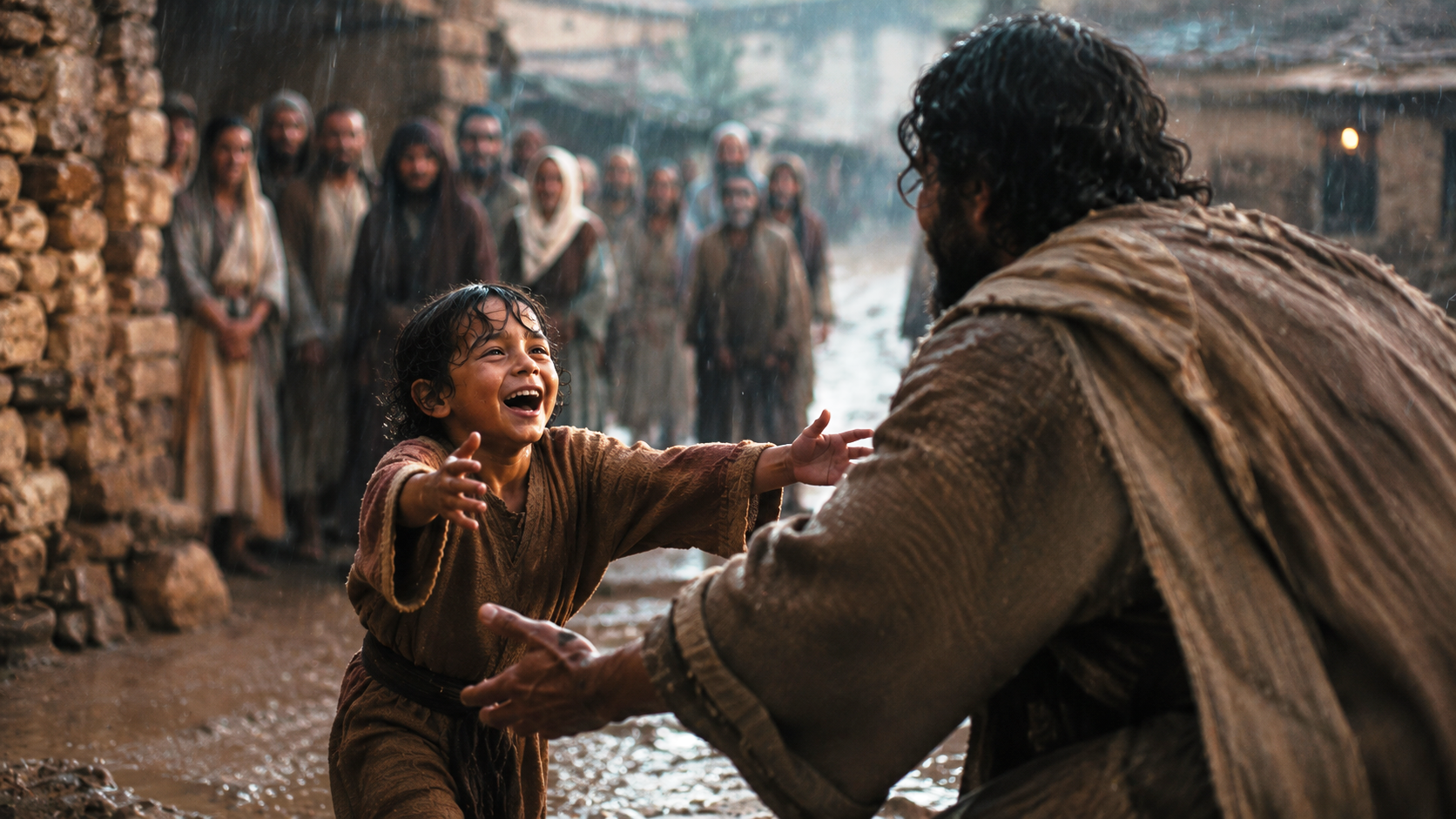Galatians 4:6 - And because you are children, God sent out the Spirit of his Son into your hearts, crying, “Abba, Father!”