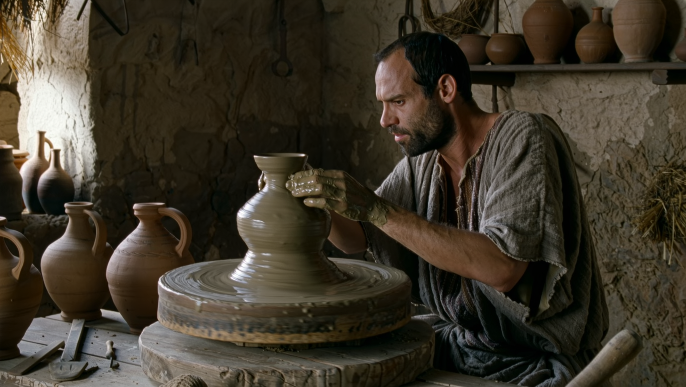 Jeremiah 18:6 - “House of Israel, can’t I do with you as this potter?” says Yahweh. “Behold, as the clay in the potter’s hand, so are you in my hand, house of Israel.
