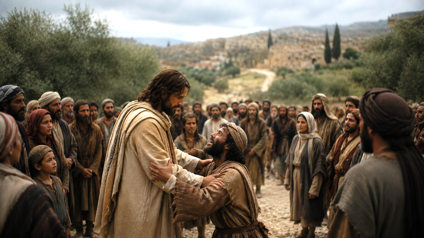 John 12:46 - I have come as a light into the world, that whoever believes in me may not remain in the darkness.