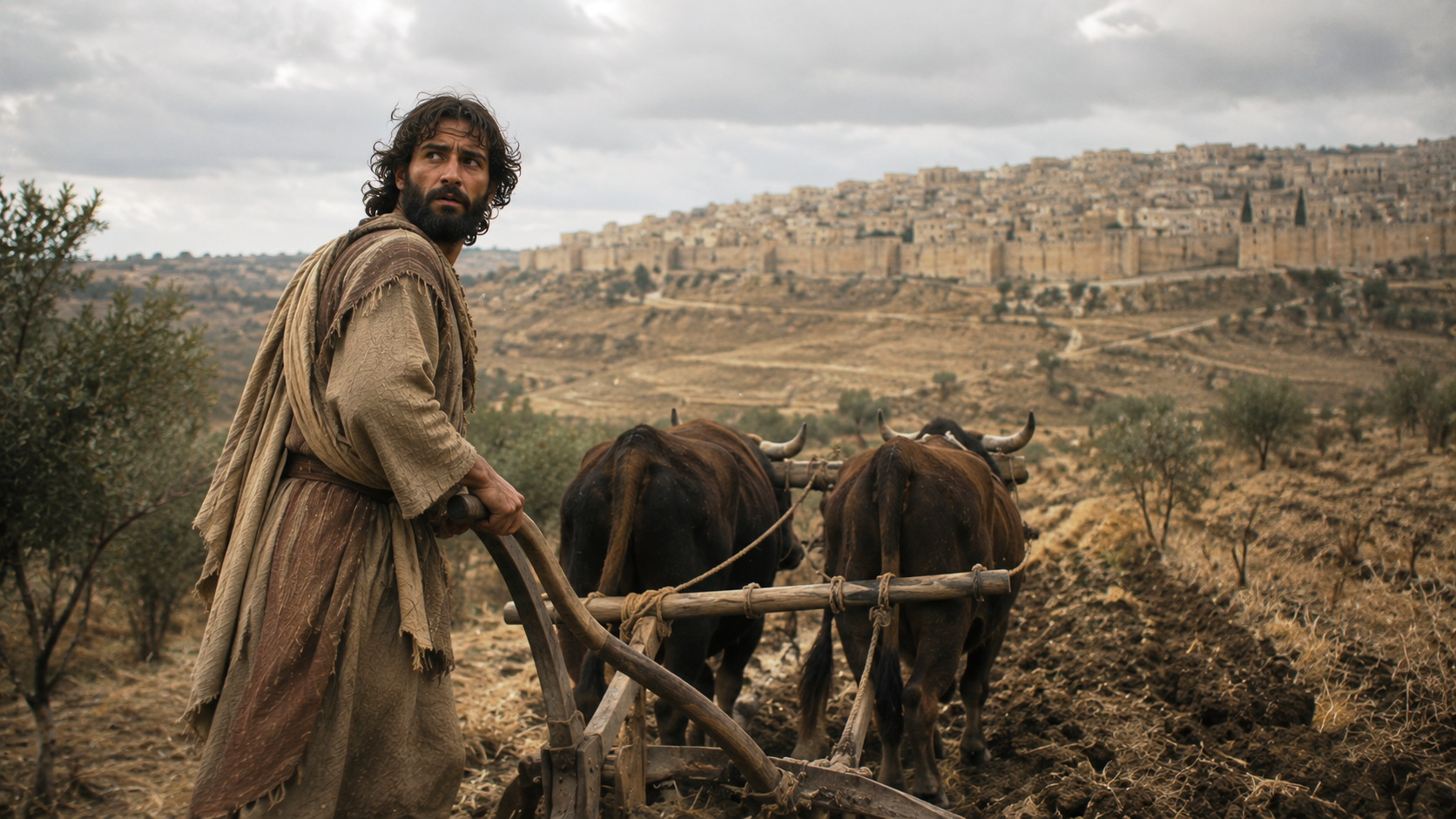 Luke 9:62 - But Jesus said to him, “No one, having put his hand to the plow and looking back, is fit for God’s Kingdom.”